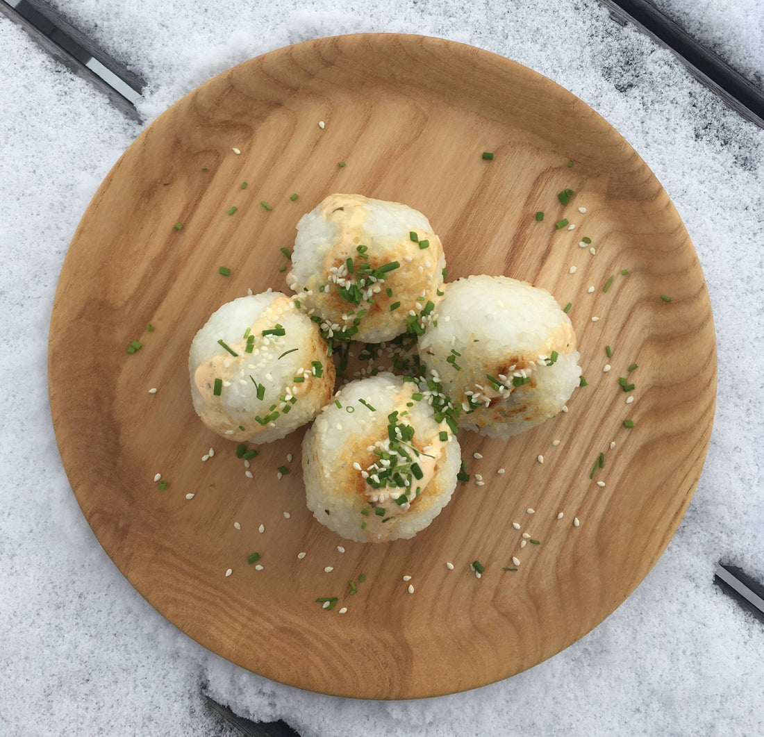 Yaki onigiri au kombu royal
