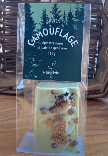 Savon de camouflage aux algues - Format: 120 – 125g