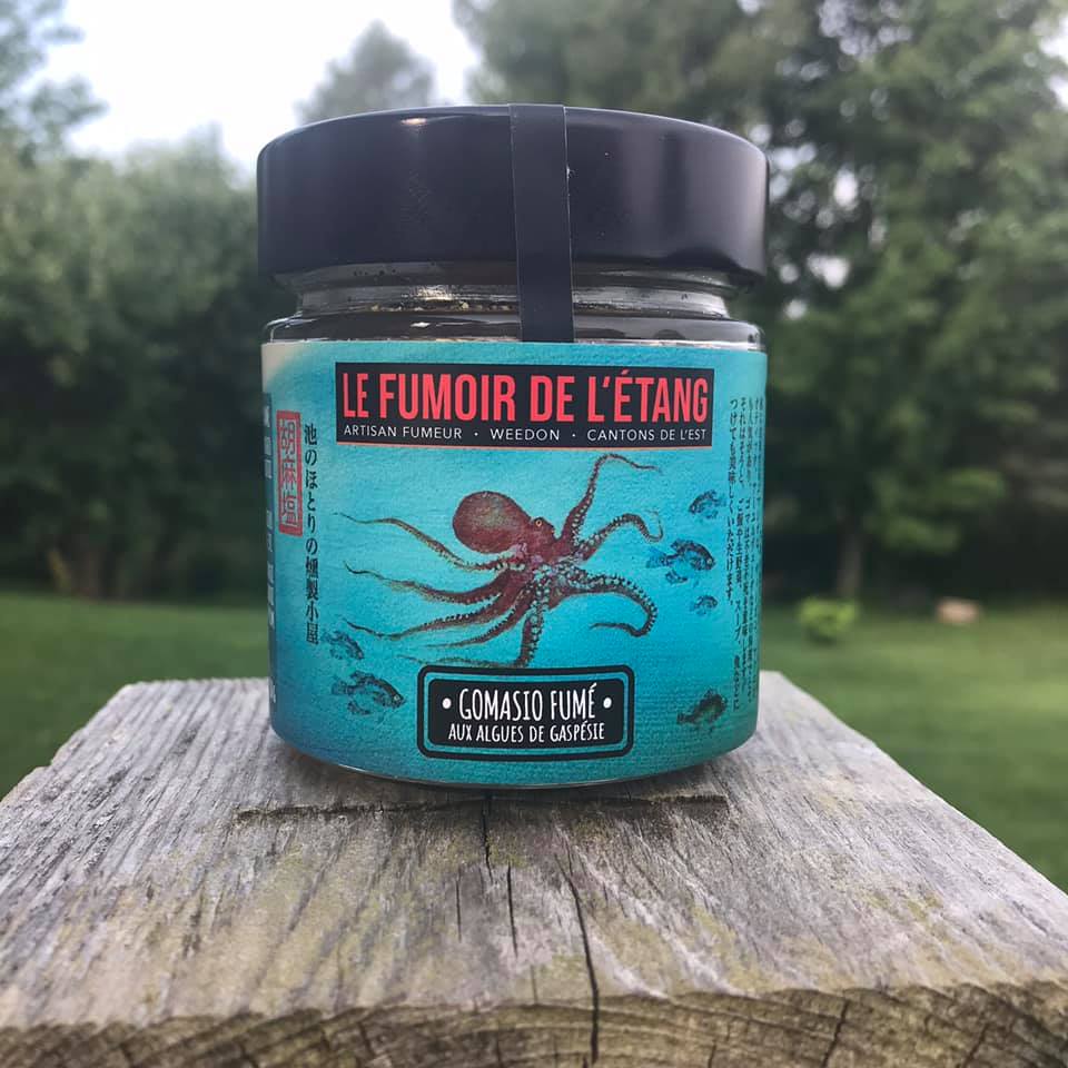Gomasio fumé aux algues de Gaspésie - Format: 100g
