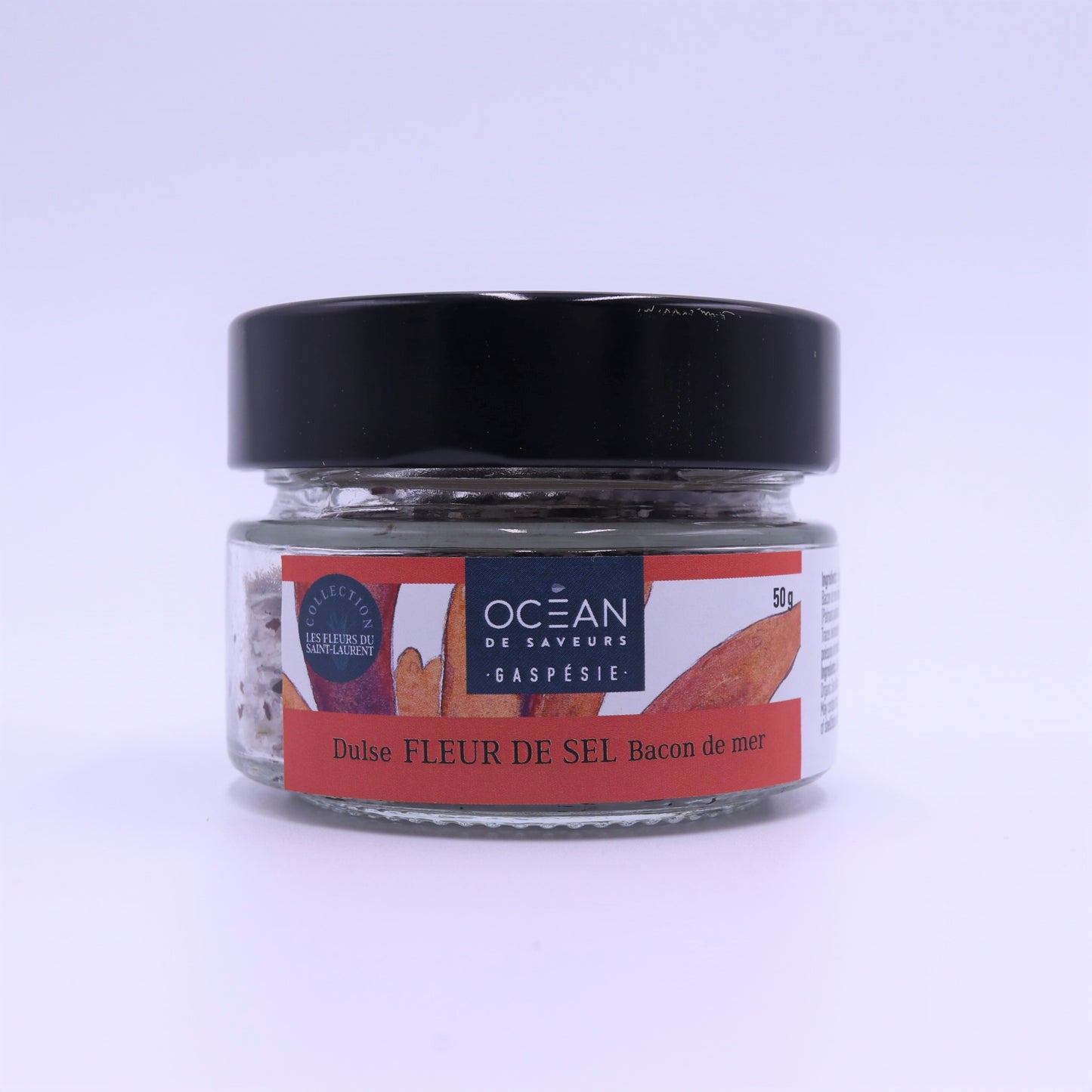 Fleur de Sel au Bacon de mer - Format: 50g