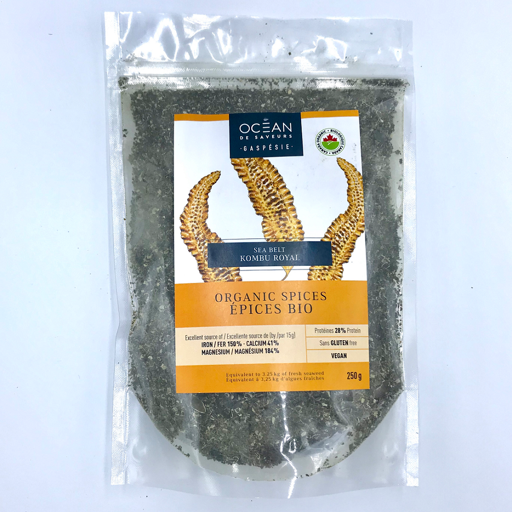 Kombu Royal (Lasagne de mer) en flocons - Formats: 35g / 250g / 5lb / 10lb / 50lb