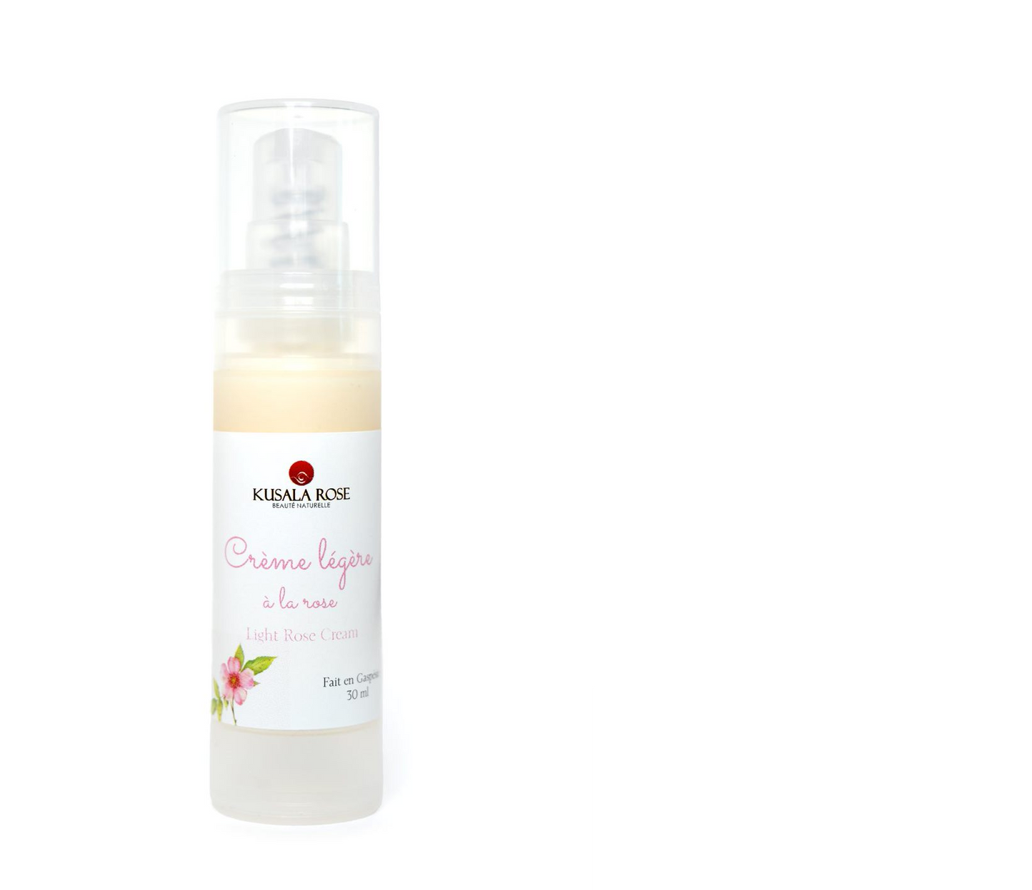 Crème de jour légère à la rose - Format: 30ml