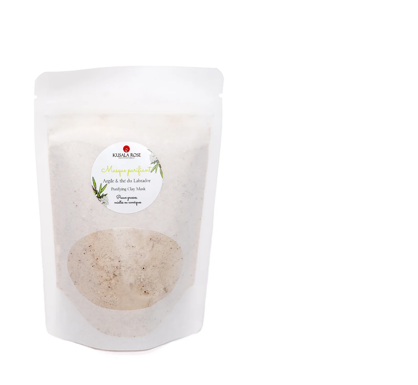 Masque purifiant argile & algues - Format: 100g