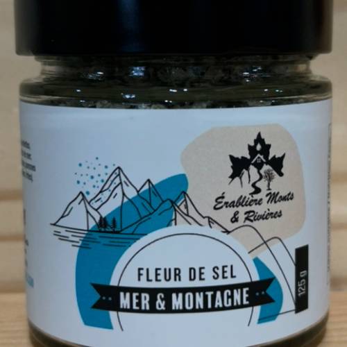 Fleur de sel Mer & Montagne à la Kombu - Formats: 125g / 20g