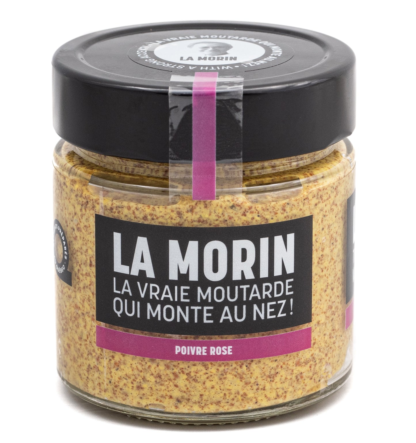 Moutarde La Morin Poivre Rose - Formats: 225mL / 12 x 225mL