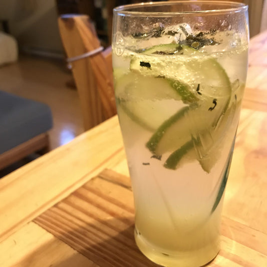 Limonade au gingembre et au Kombu Royal