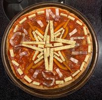 La pizza favorita de Mathilda!