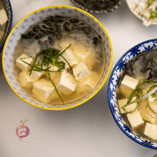 Authentique soupe miso japonaise